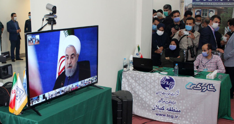 President Rouhani opened 231-bed hospital of Talesh